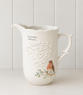 Robin Design Decorative Ceramic Jug Vase