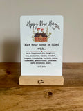 Ex-Display | Metal Plaque - Happy New Home est.2026 Design