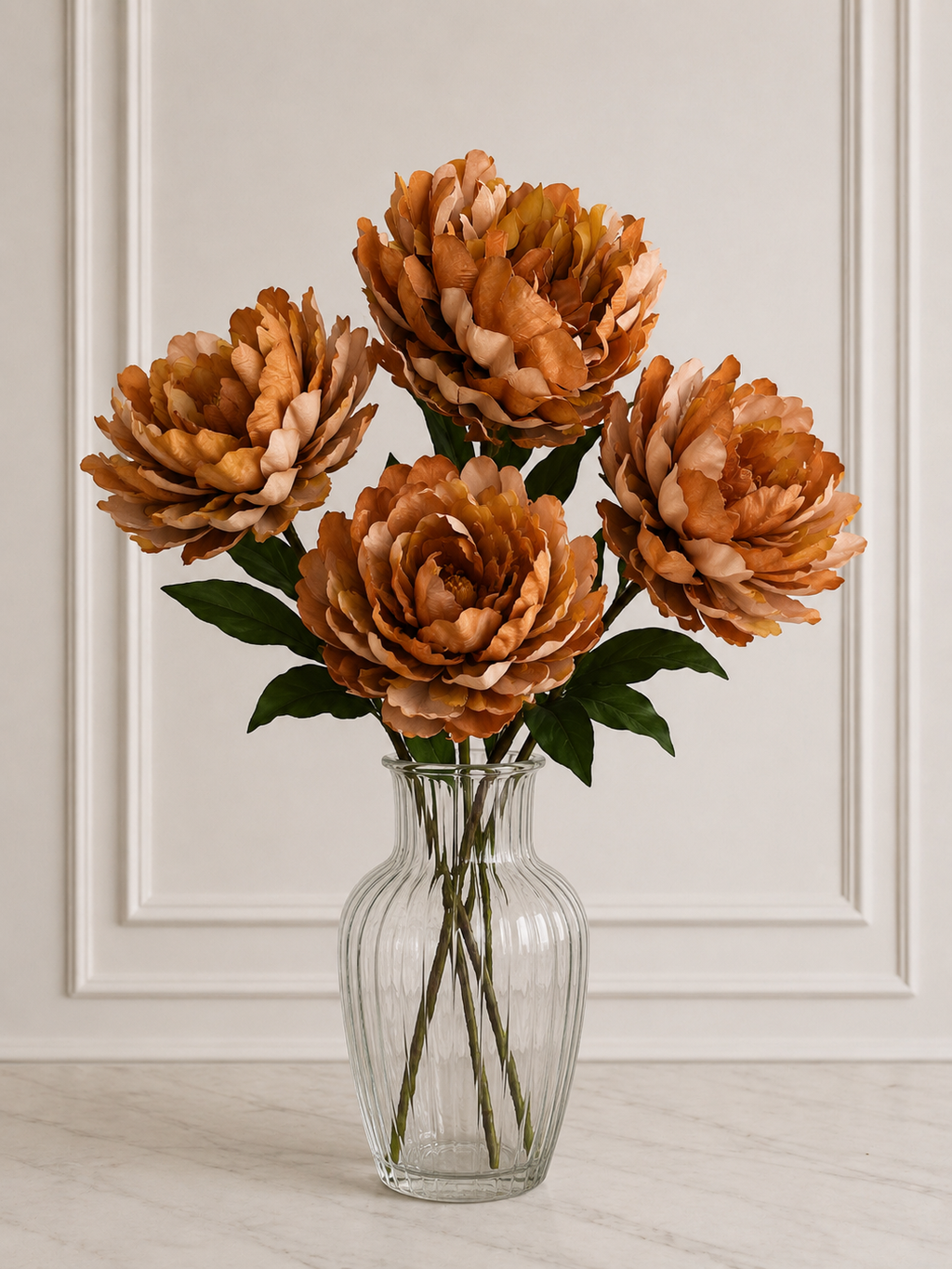 PEONY - warm brown