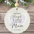 Personalised Angel In Heaven Bauble | Keepsake