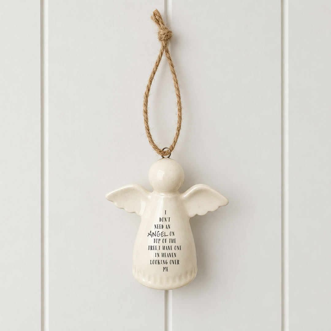 Ceramic Angel - Christmas Tree Verse
