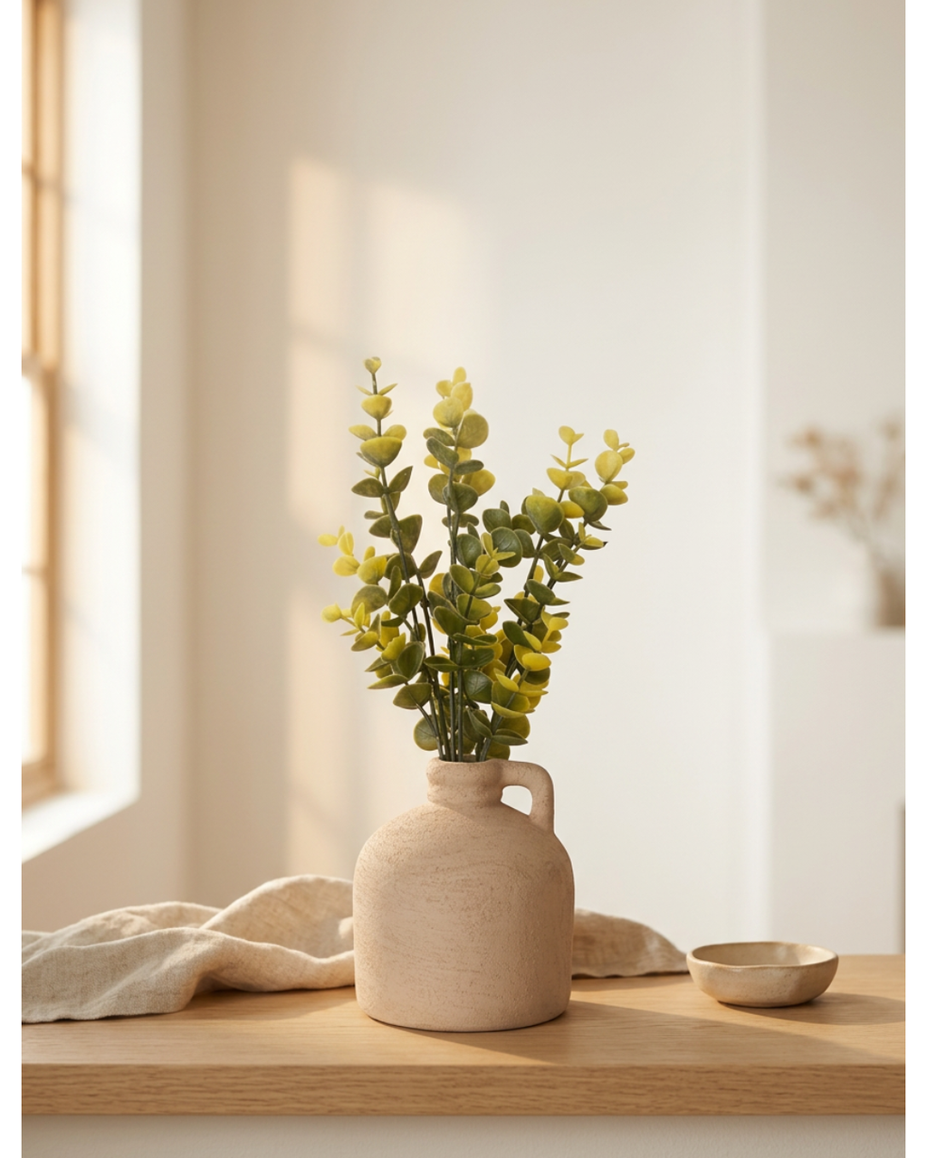 FLOCKED EUCALYPTUS
BUSH