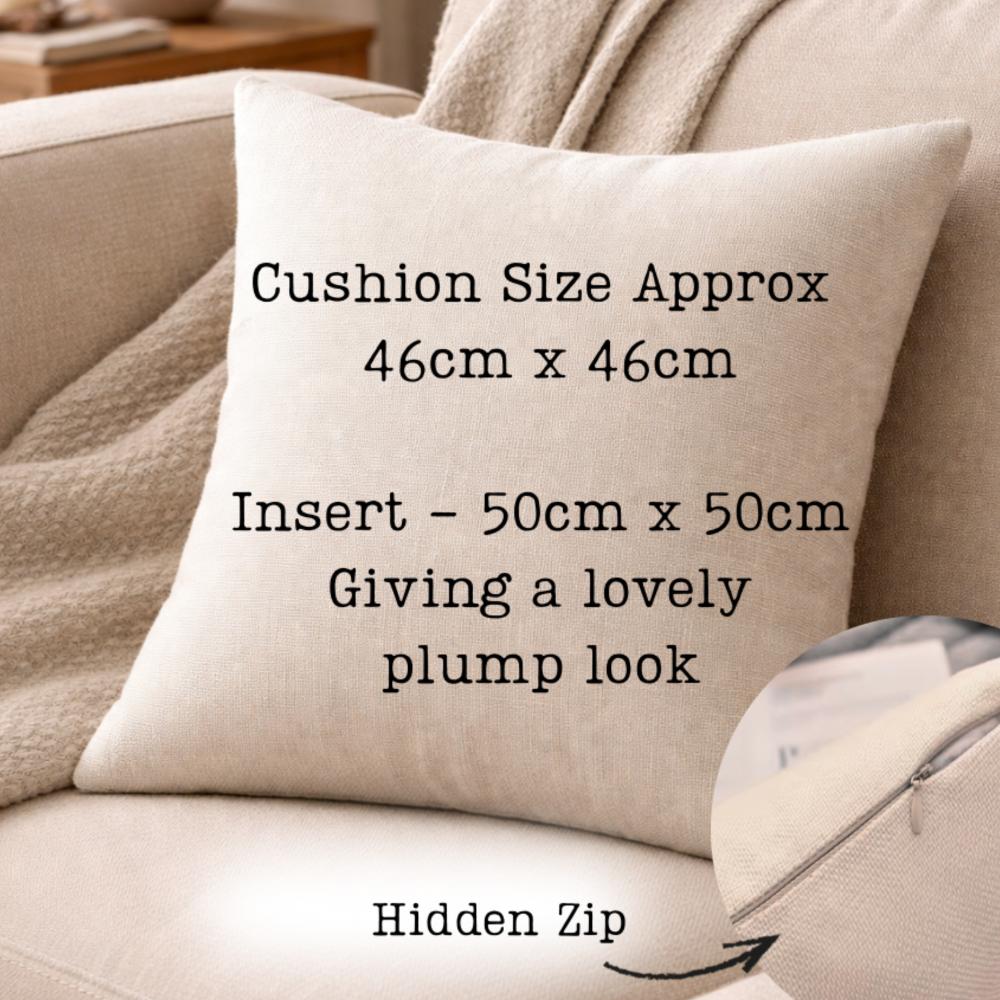 Personalised Floral Bee Garden Design Cushion