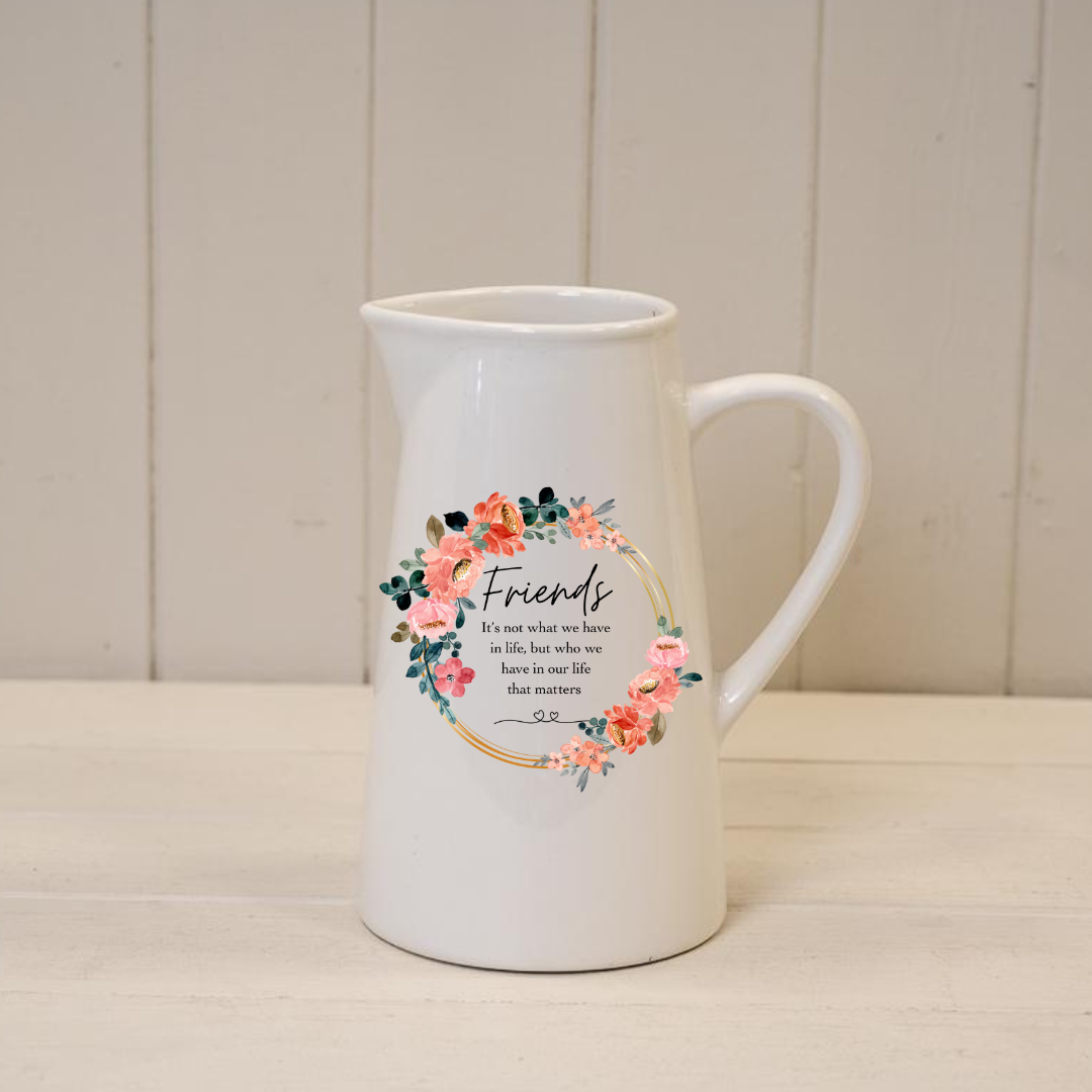 Friends Design Jug Vase