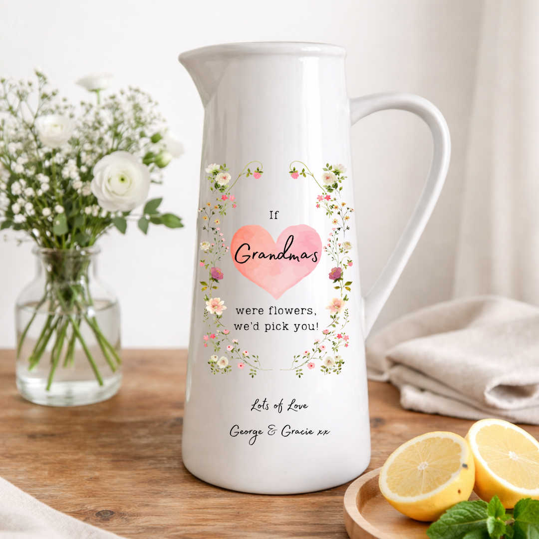 If ‘Any Name’ were flowers Design Jug Vase