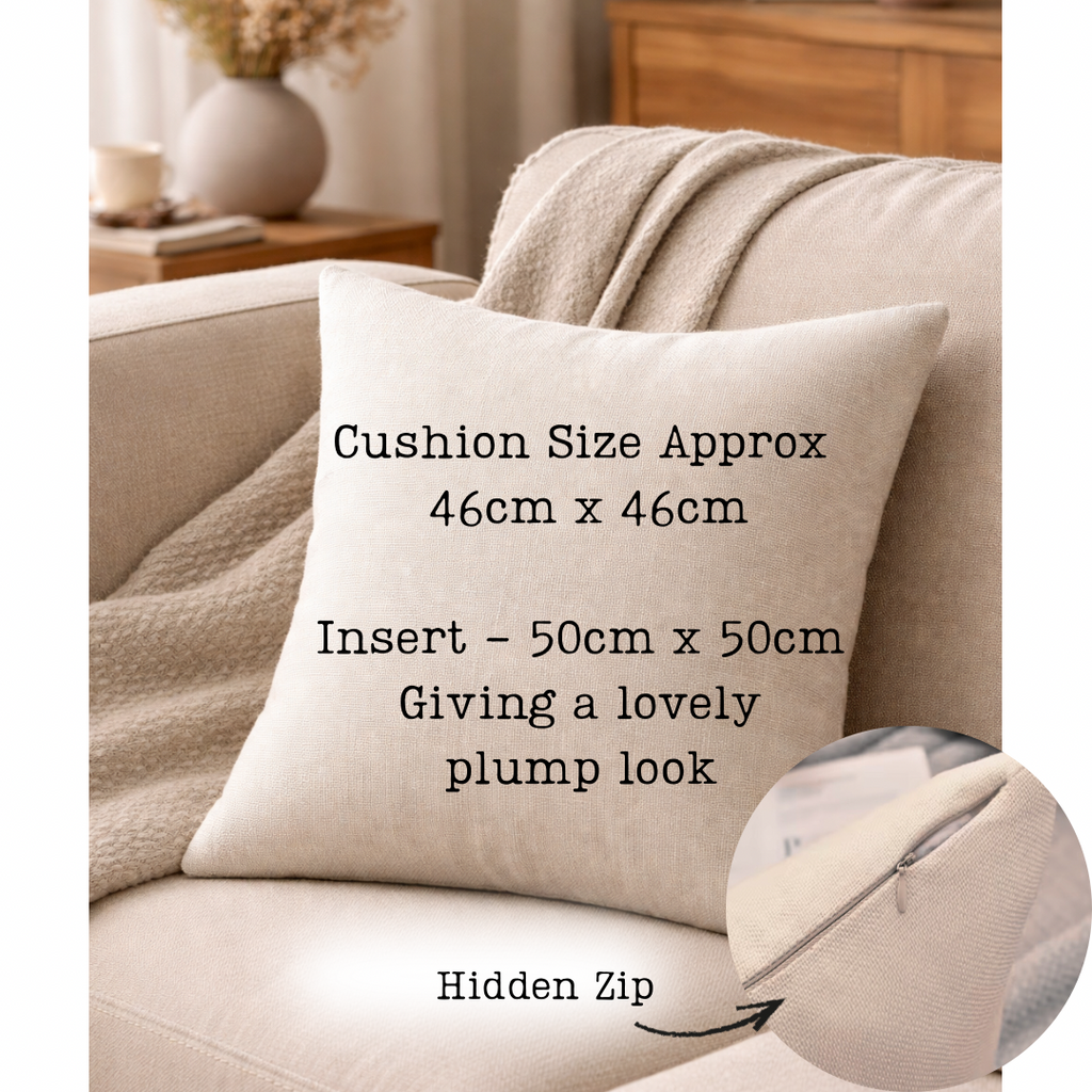 Personalised Family Pumpkin Patch Design Cushion