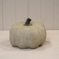 Dusty Green Medium Ceramic Pumpkin Ornament