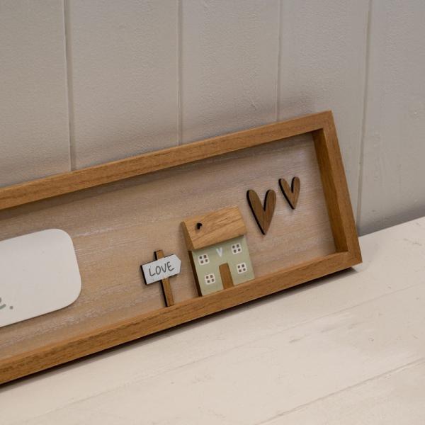 Rectangle Wooden Sign 'I Love You For All You Are All That You Have Been and All That You Will Be'