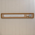 Rectangle Wooden Sign 'Friends Are The People Who Make You Smile Brighter Laugh Louder and Live Be