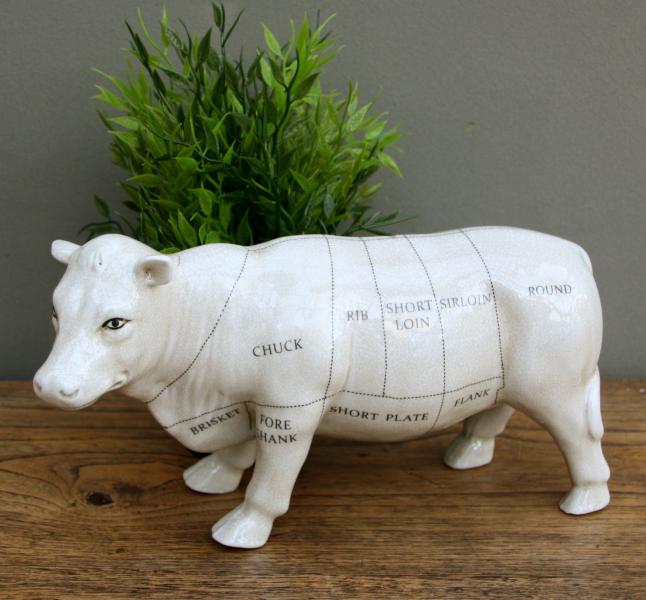 Ceramic Cow Ornament 29cm