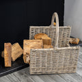 Greywash Willow Log Basket