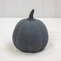 Black Ceramic Textured Pumpkin