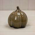 Caramel Ceramic Pumpkin