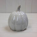 Glazed Ceramic Pumpkin