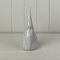 Glazed Ceramic Gonk Ornament with Textured Detail