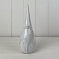 Glazed Ceramic Gonk Ornament with Textured Detail