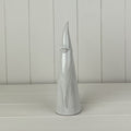 Glazed Ceramic Tall Gonk Ornament with Textured Detail