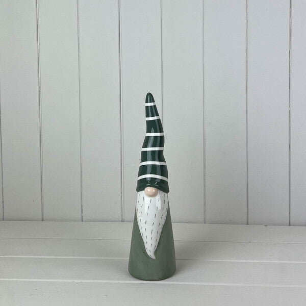 Light Green/White Ceramic Gonk Decoration