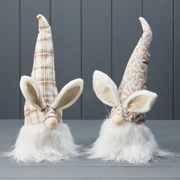 Mixed Tartan and Floral Gonks