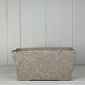 Earthy Oatmeal Chaff Windowsill Planter
