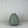 Earthy Sage Bamboo Terazzo Skandi Vase