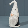 Black and White Ceramic Santa