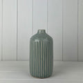 Ceramic Indented Flower Vase