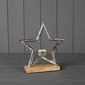 Metal Star Tealight