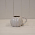 White Ceramic Pumpkin Mug
