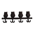 Rustic Cast Iron Owl Hook