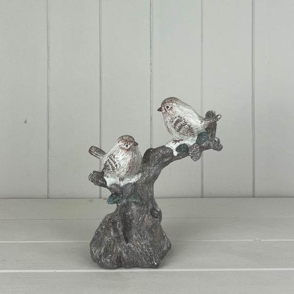 Polyresin Birds on Branch