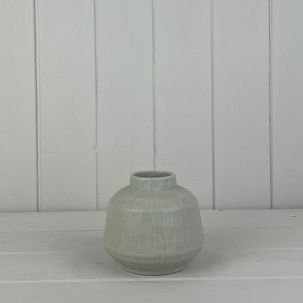Glazed Pistachio Vase