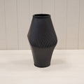 Modern Graphite Sculptural Vase