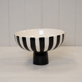 Black and White Ceramic Bowl Decor