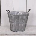 Greywashed Wooden Barrel