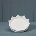 White Ceramic Crown Tray