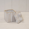 Natural Ceramic Gift Box with Lid