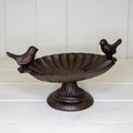 Cast Iron Plinth Birdbath