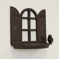 Cast Iron Window Bird Feeder