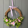 Boxwood And Flower Wreath
