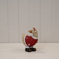 Polyresin Duck With Ear Muffs H 16.2cm