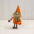 Wool Autumn Gonk with Pumpkin