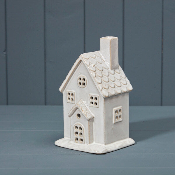 Ceramic House Tealight Holder