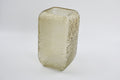 Light Brown Dimpled Square Vase