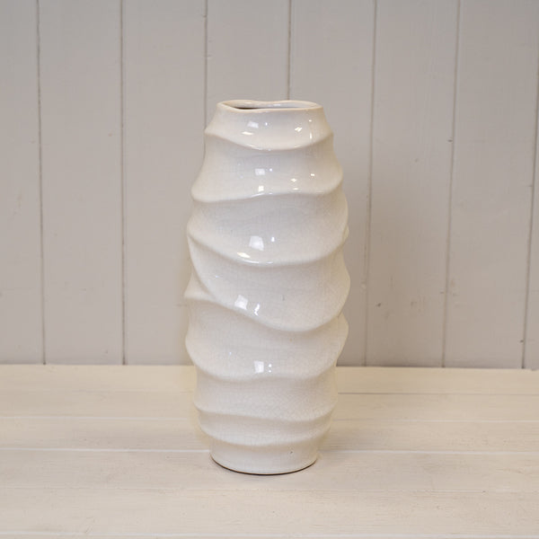 White Ceramic Vase