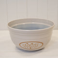Cream Round Love Heart Tree Bowl Recycled Plastic Planter 6.6LTR