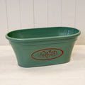 Green Round Love Heart Tree Trough Recycled Plastic Planter 7.7LTR