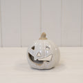 Stone glazed ceramic Pumpkin Tealight