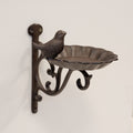 Cast Iron Bird Feeder with Bracket