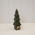 Ceramic Green Christmas Tree on Box